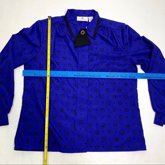 Vtg Worthington Womens sz 12 button up shirt L - Picture 7 of 10